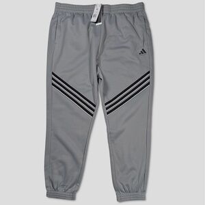 Adidas Crazy Warm Pants / Joggers - NWT Mens 2XL Grey / Black - #48667-E7